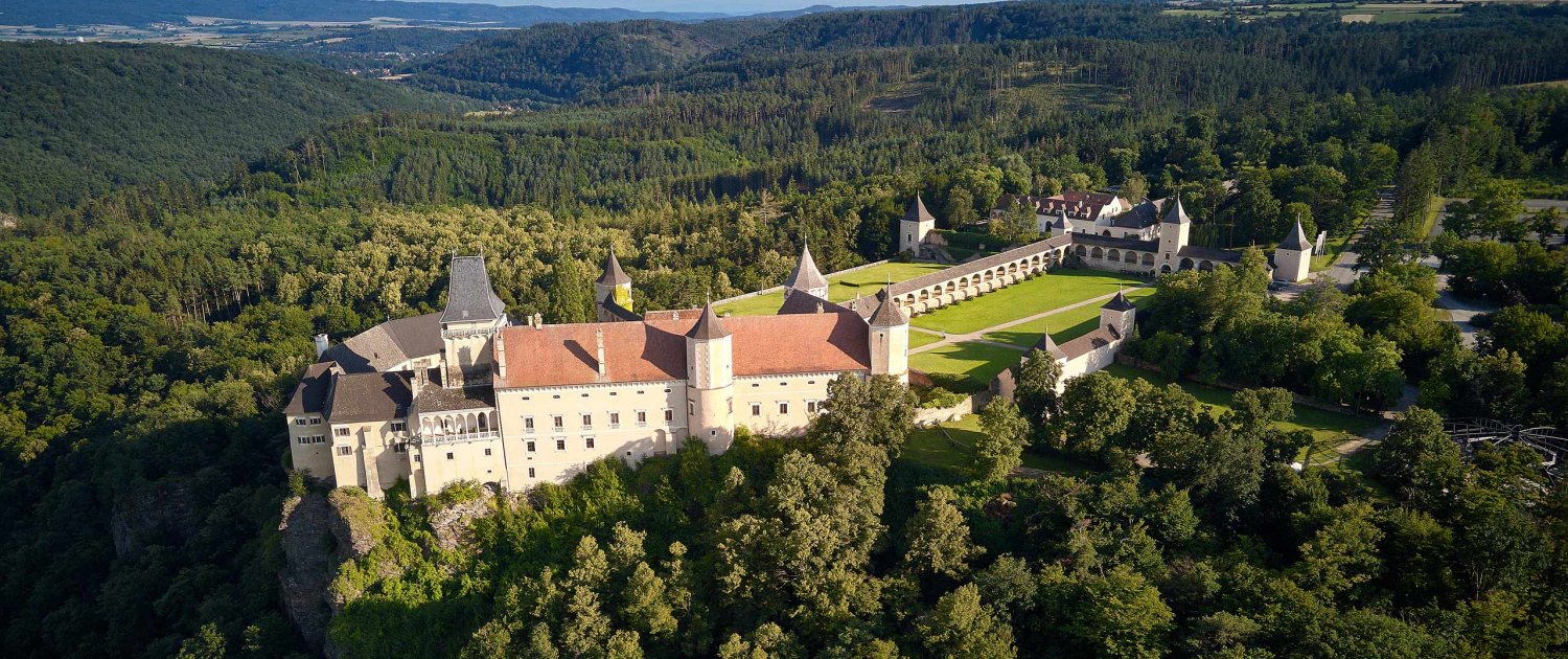 Schloss Rosenburg im Waldviertel eines der schönsten Ausflugsziele in Niederösterreich